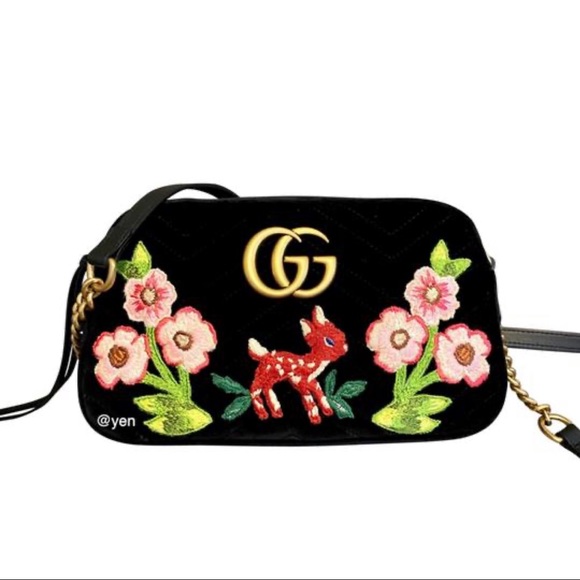Gucci Handbags - Gucci Gg Matelasse Embroidered CrossBody bag